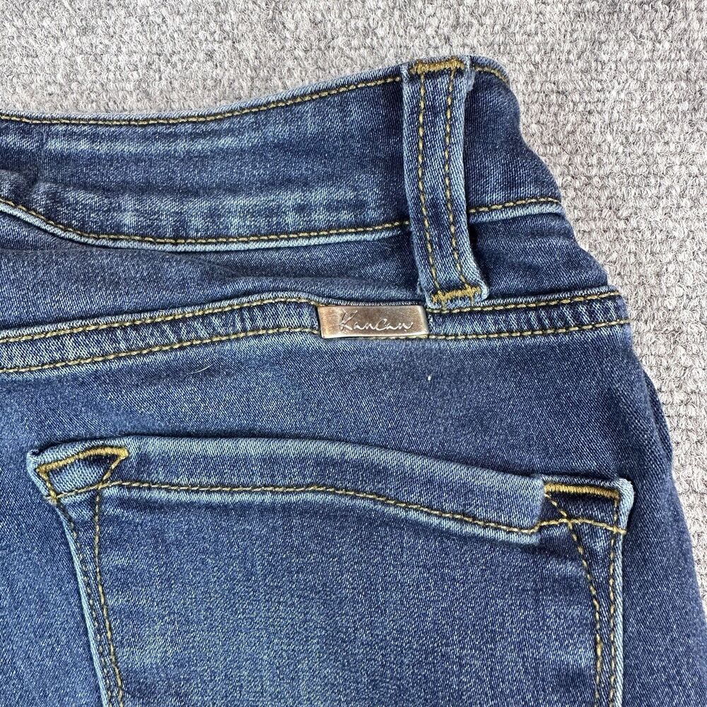 Kancan Annaka Mid Rise Super Skinny Jeans Womens 25 Medium Wash Stretch - Picture 13 of 14